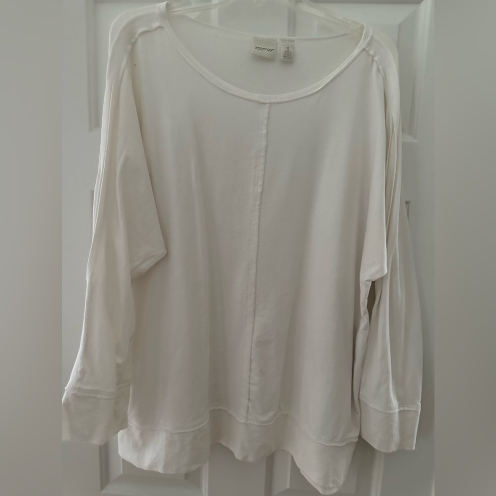 Chico’s split sleeve top.